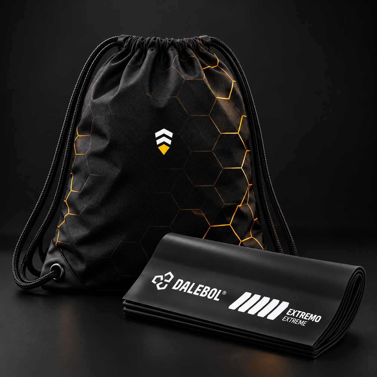 Mochila saco + elásticos de treino